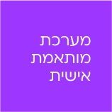 מערכת מותאמת אישית